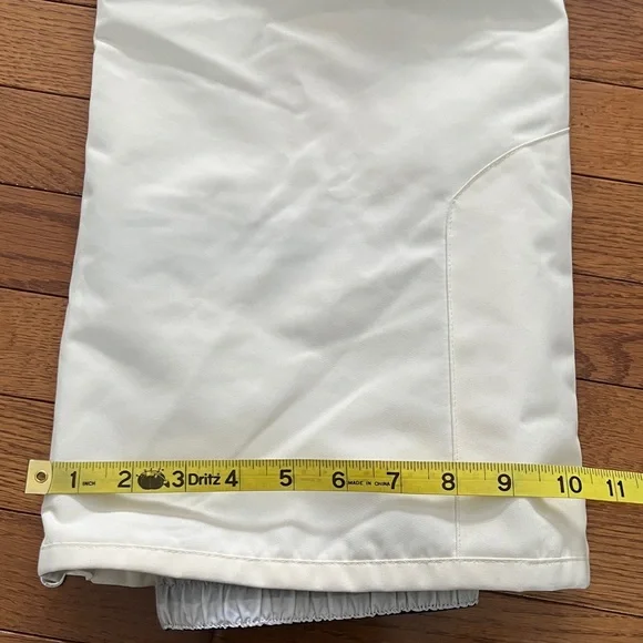 eira Ladies White Ski / Snowboarding Pants Style 5722 - Picture 13 of 16